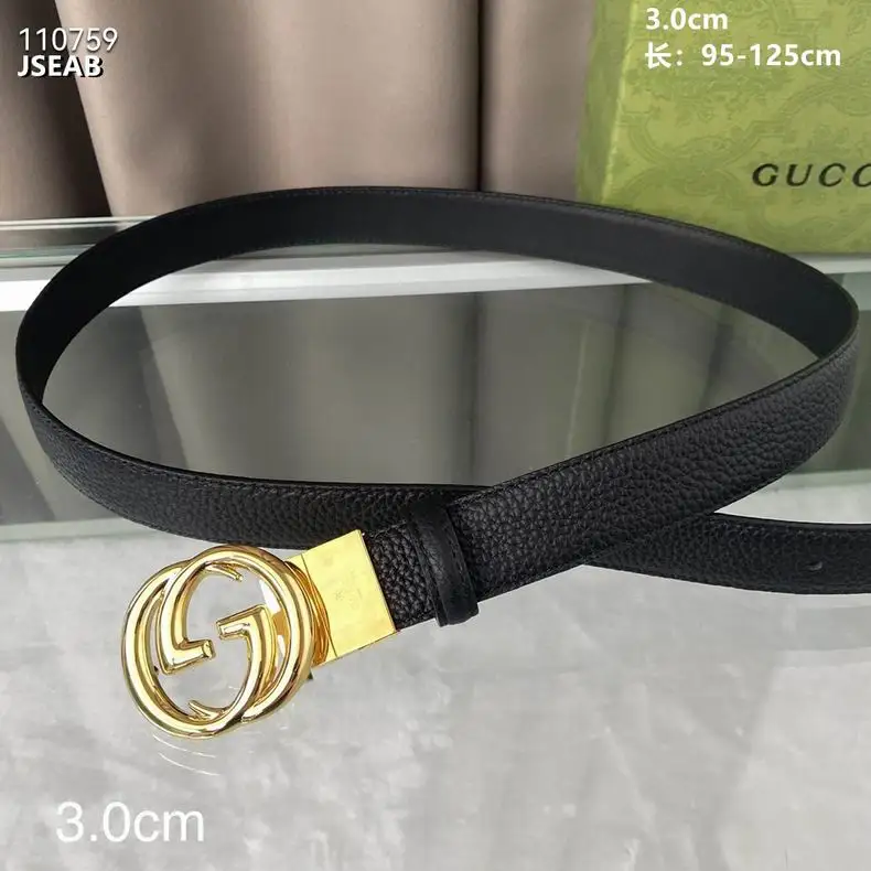 Gucci belt 30mm 95-125cm 8L22